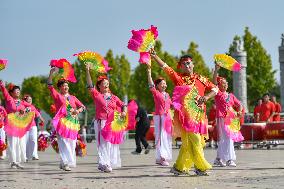 Folk Performances Celebrate The National Day Holiday