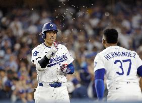 Baseball: Wild Card Series between Reds and Dodgers