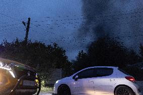 Drone Strike Aftermath - Kharkiv