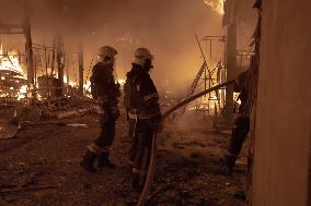Airstrikes Aftermath - Kharkiv