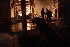 Airstrikes Aftermath - Kharkiv