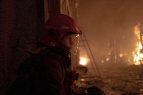 Airstrikes Aftermath - Kharkiv