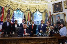 President Trump at the White House - Washington