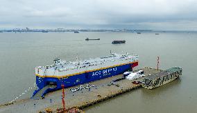 AICC FENGHUANG Roll on/Roll Off Ship Maiden Voyage