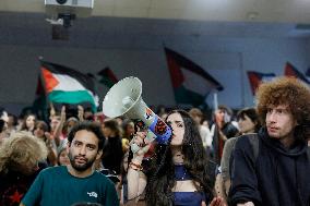 Students Demonstration to Support Palestine - Rome