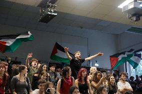 Students Demonstration to Support Palestine - Rome