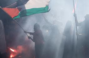 Students Demonstration to Support Palestine - Rome