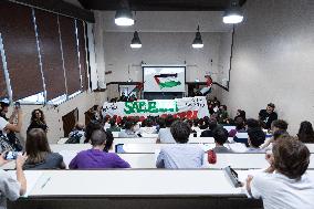 Students Demonstration to Support Palestine - Rome