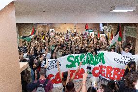 Students Demonstration to Support Palestine - Rome