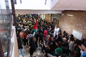 Students Demonstration to Support Palestine - Rome
