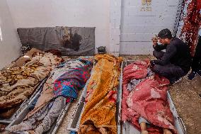 Airstrike Victims Farewell - Deir Al-Balah