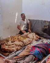 Airstrike Victims Farewell - Deir Al-Balah