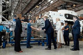 Royal Couple Pays Working Visit to Occitanie - Toulouse