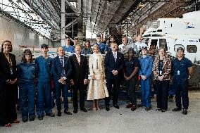 Royal Couple Pays Working Visit to Occitanie - Toulouse