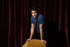 Portraits of actor Enzo Vogrincic