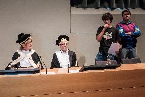 Inauguration Of Rector Cristina Prandi In Turin - Italy