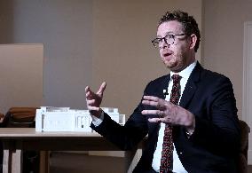 Portrait of British Museum Director in London - UK