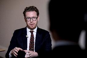 Portrait of British Museum Director in London - UK