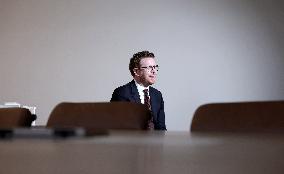 Portrait of British Museum Director in London - UK