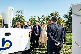 Royal Couple Pays Working Visit to Occitanie - Toulouse