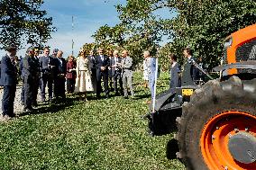 Royal Couple Pays Working Visit to Occitanie - Toulouse