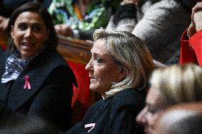 Ordinary session at the National Assembly in Paris FA