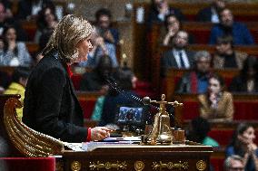 Ordinary session at the National Assembly in Paris FA