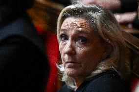 Ordinary session at the National Assembly in Paris FA