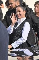 PFW Dior Outside Arrivals