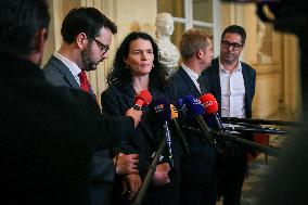 Ordinary session at the National Assembly in Paris FA