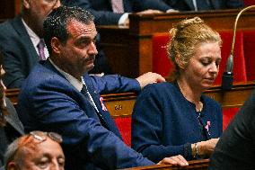 Ordinary session at the National Assembly in Paris FA