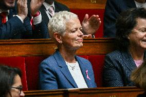 Ordinary session at the National Assembly in Paris FA