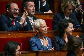 Ordinary session at the National Assembly in Paris FA