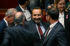 Ordinary session at the National Assembly in Paris FA