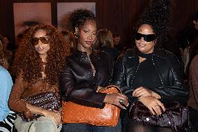 PFW Acne Studios Front Row