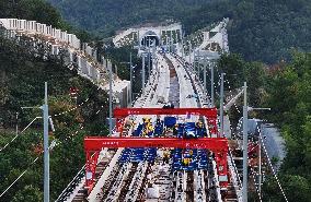 Nanchang-Jiujiang Intercity Railway Construction