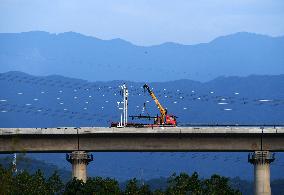 Nanchang-Jiujiang Intercity Railway Construction