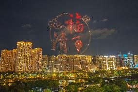 Fireworks Display To Celebrate The National Day