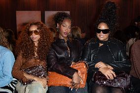 PFW Acne Studios Front Row