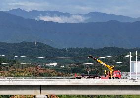Nanchang-Jiujiang Intercity Railway Construction