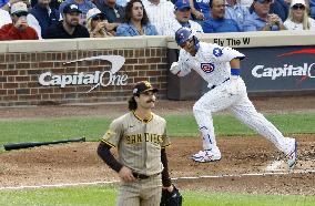Baseball: Wild Card Series between Padres and Cubs