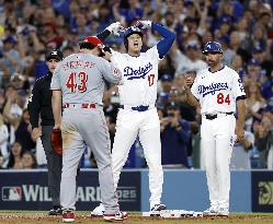 Baseball: Wild Card Series between Reds and Dodgers