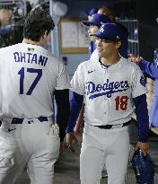 Baseball: Wild Card Series between Reds and Dodgers