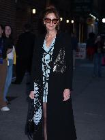 Julia Roberts At The Late Show - NYC