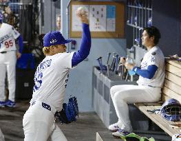 Baseball: Wild Card Series between Reds and Dodgers