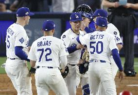 Baseball: Wild Card Series between Reds and Dodgers