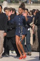 PFW - Christian Dior Outside Arrivals