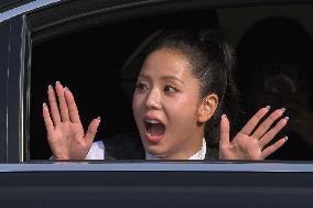 PFW - Christian Dior Outside Arrivals