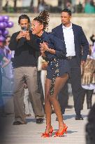 PFW - Christian Dior Outside Arrivals