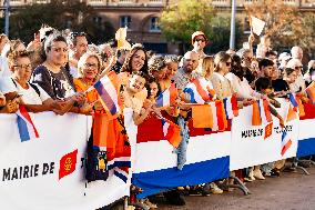 Royal Couple Pays Working Visit To Occitanie - Toulouse